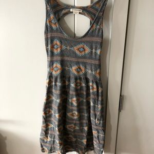 Obey Aztec print dress